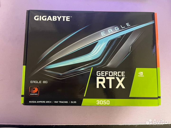 Видеокарта RTX 3050 8gb Gigabyte eagle