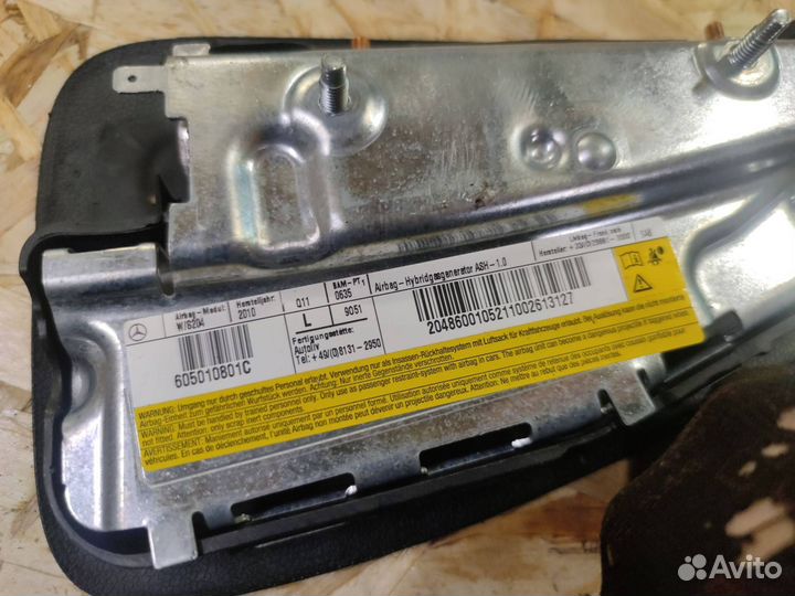 Подушка безопасности сиденья Mercedes-Benz C-Класс