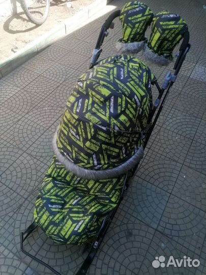 Санки коляска