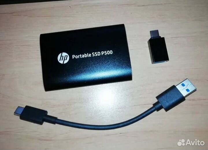 1000GB Внешний SSD HP P500 1000 гб