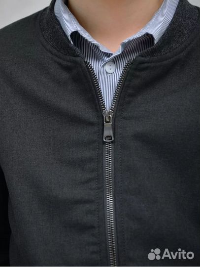 Бомбер жакет школьный 146/35