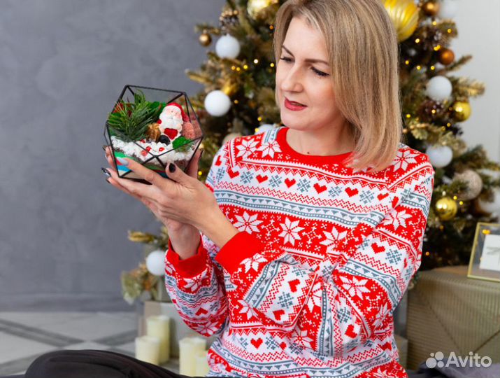 Растения в колбе бонсай