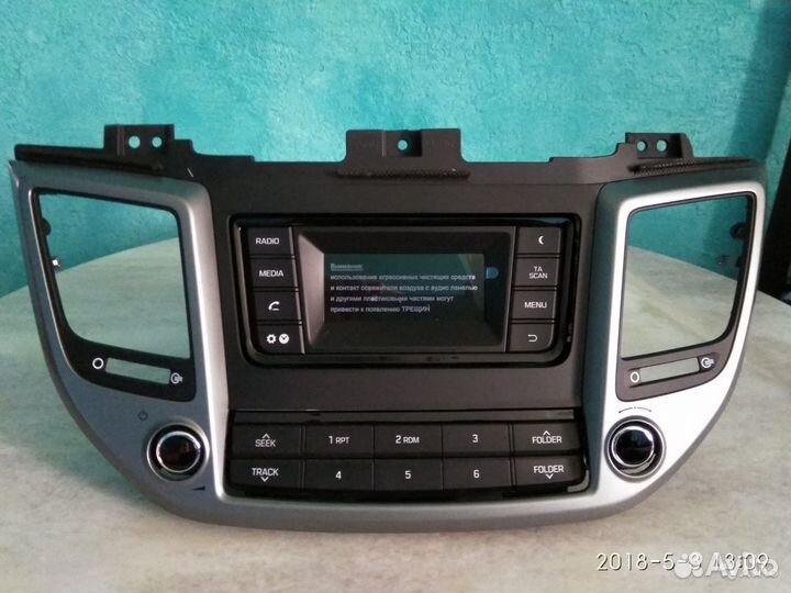 Штатная магнитола модель ACB90D7eе для Tucson3