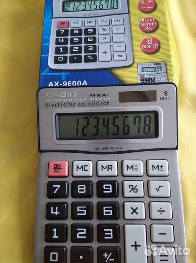 Калькулятор новый Casio