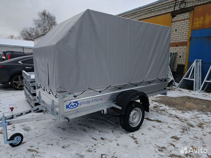 Прицеп легковой 2,6*1,36 Внутри
