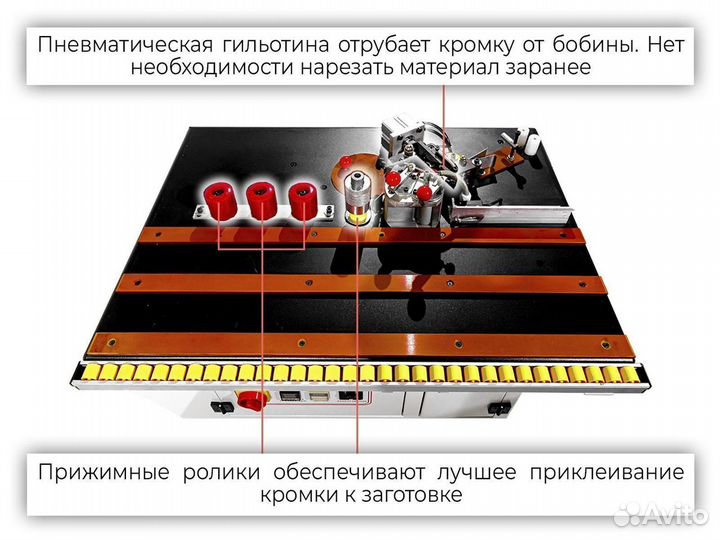 Кромкооблицовочный станок Krom Profi 2.0