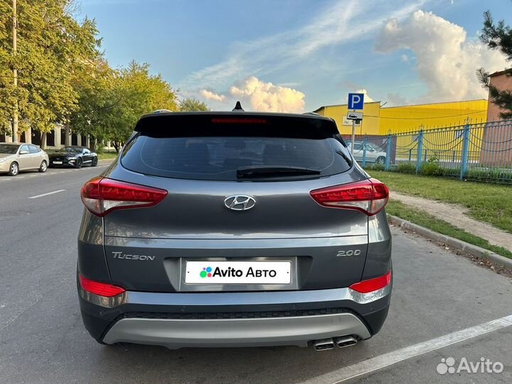 Hyundai Tucson 2.0 AT, 2018, 82 000 км