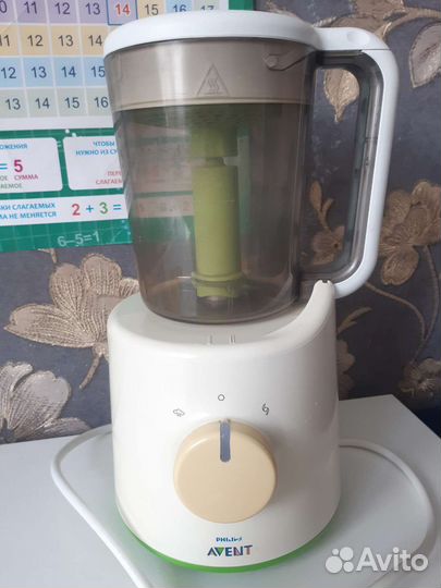 Пароварка блендер avent