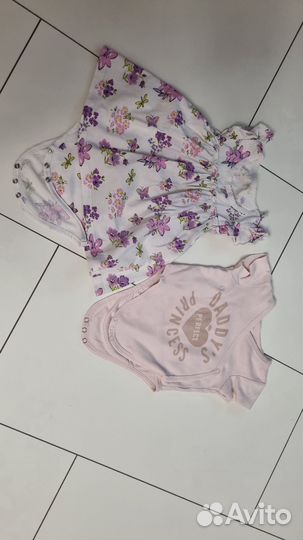 Одежда пакетом на девочку 68