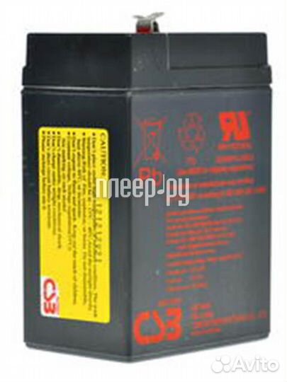 CSB GP-645 6V 4.5Ah клеммы F1