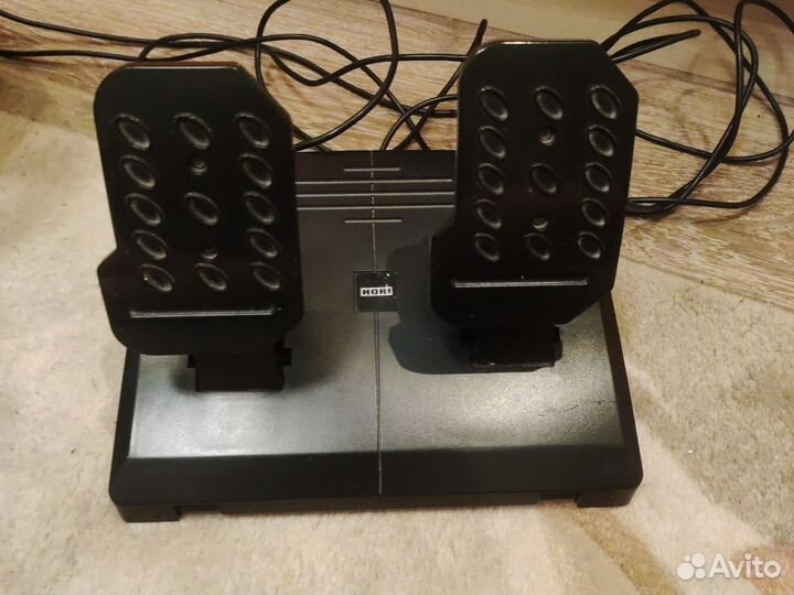 Игровой руль с педалями racing wheel apex