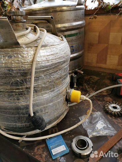 Куб из кеги