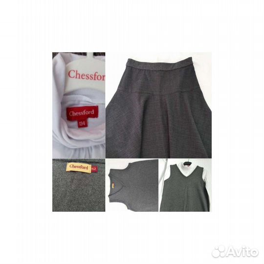 Блузки,юбка, жилетка в школу от 10 до 12 лет