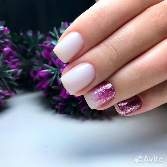 Покрытие гель-лак,наращивание,маникюр