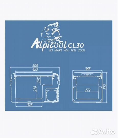 Автохолодильник Alpicool CL30