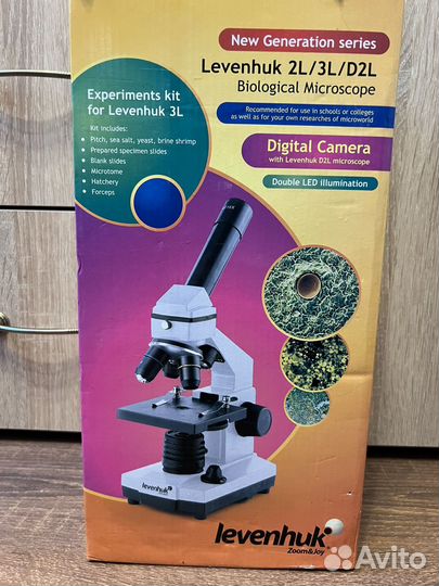 Микроскоп Левенгук Levenhuk Rainbow 2L