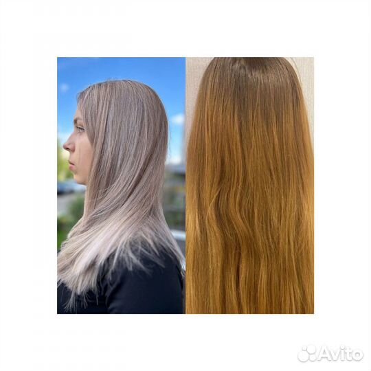 Сложное окрашивание волос