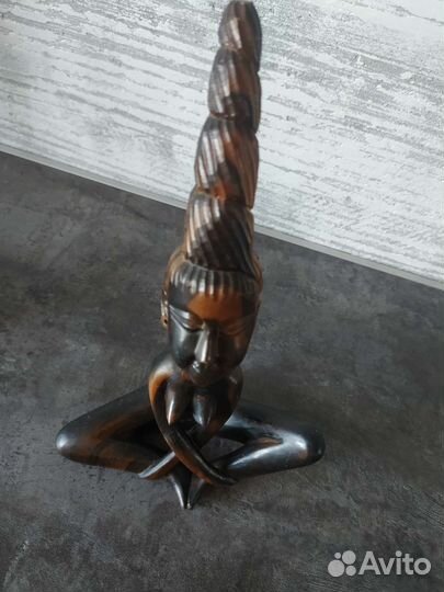 Статуэтка чёрное дерево, Индонезия фигурка декор