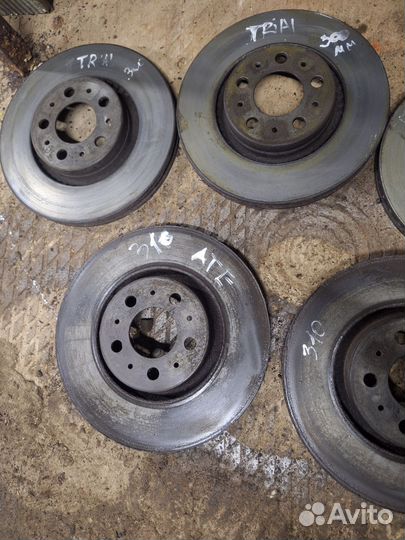 Тормозные диски volvo передние