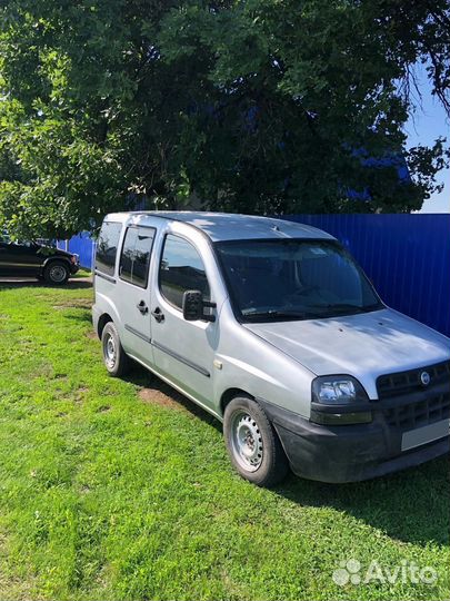 FIAT Doblo 1.9 МТ, 2001, 240 000 км