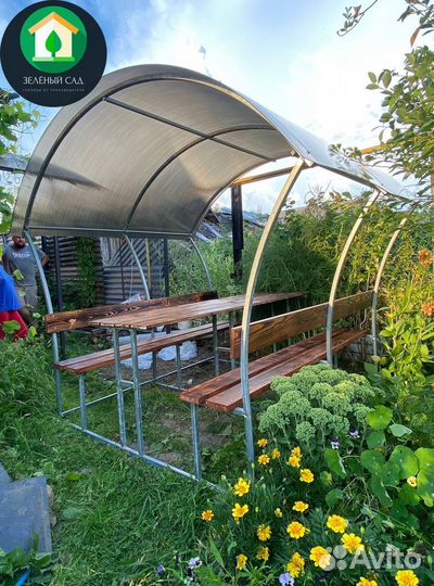 Беседка под ключ