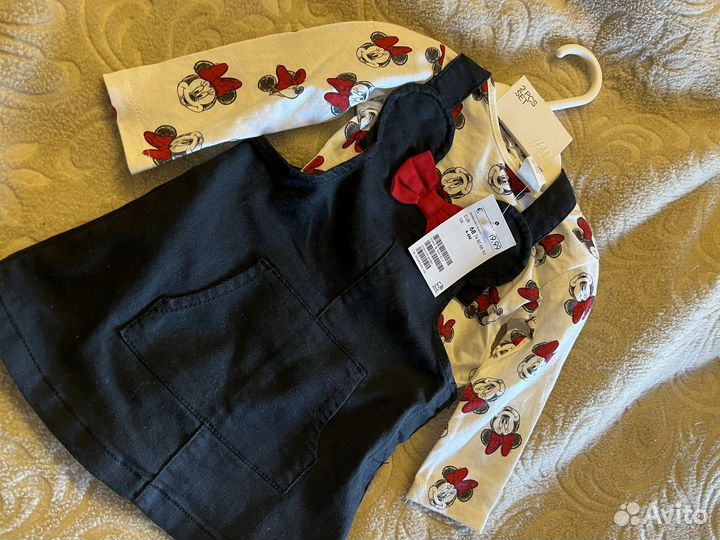 Комплект на девочку новый h&m 74