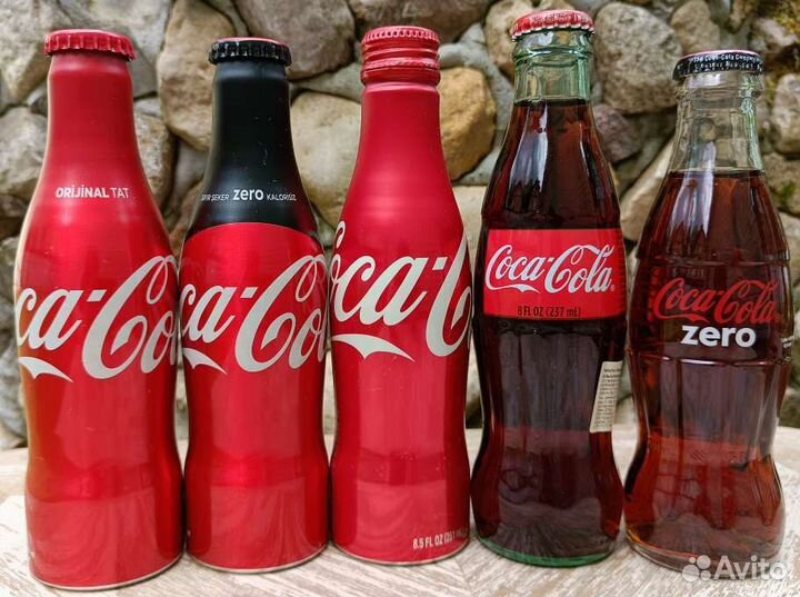 Coca cola бутылки в стекле Импорт