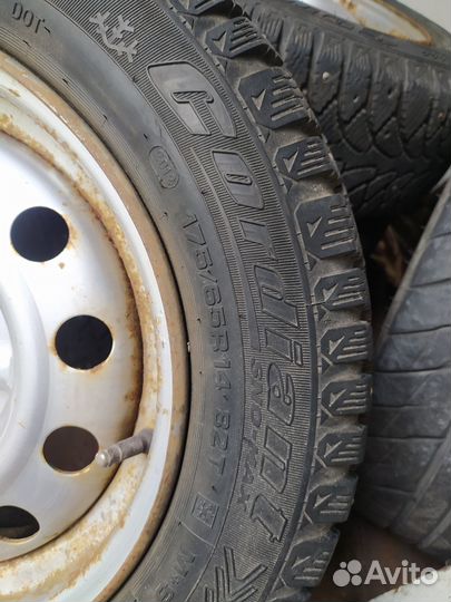 Зимняя резина r14 бу Комплект