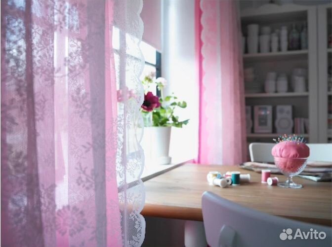 Тюль Альвине Спетс Икеа