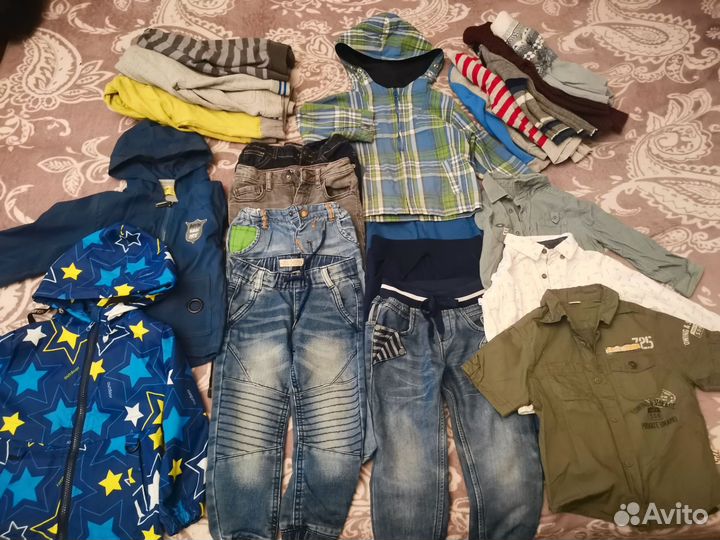 Детские вещи пакетом на мальчика 86 92 104