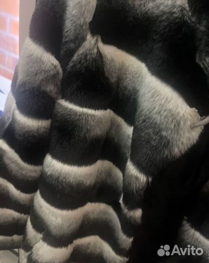 Шуба под шиншиллу женская