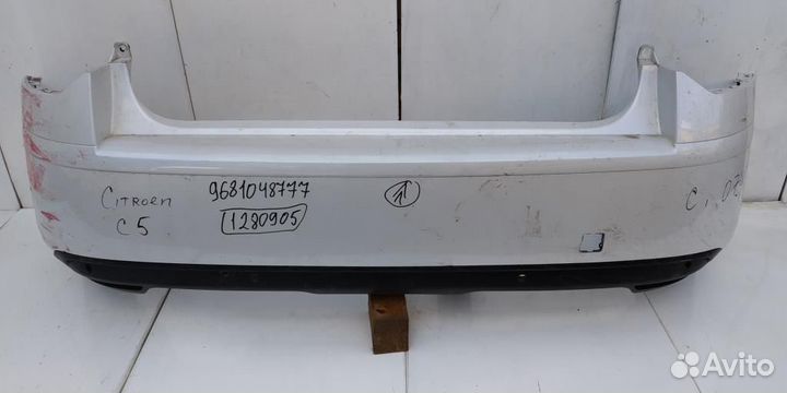 Бампер задний citroen C5 2 RD, RW ситроен С5