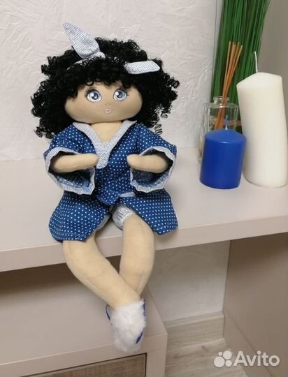 Интерьерная кукла ручной работы