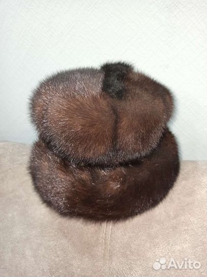 Шапка норковая женская