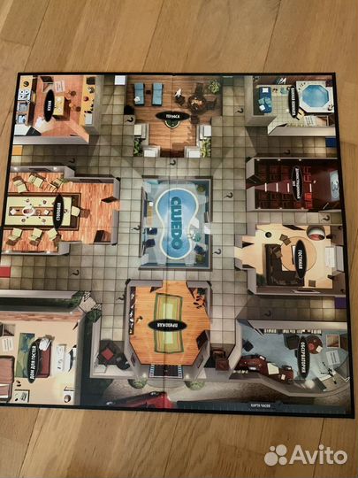 Настольгая игра cluedo