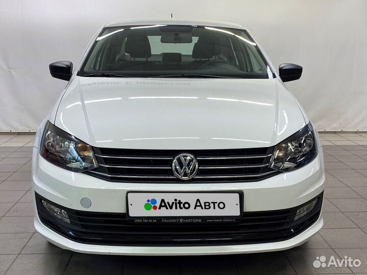 Volkswagen Polo 1.6 МТ, 2019, 3 000 км