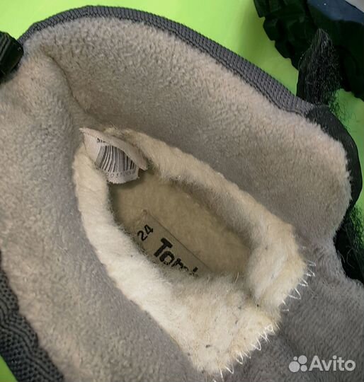 Зимние ботинки для мальчика 24 размер