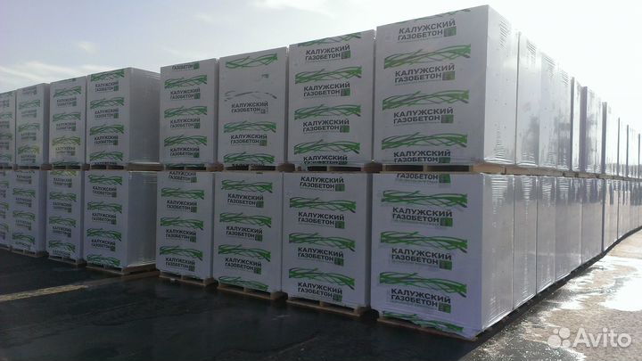 Калужский газобетон, пеноблок, газоблок