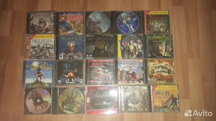 Игры компьютерные CD и DVD