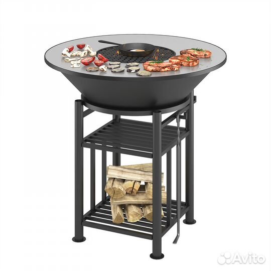 Fantastic Grill Везувий 1000 чаша+подставка+плита