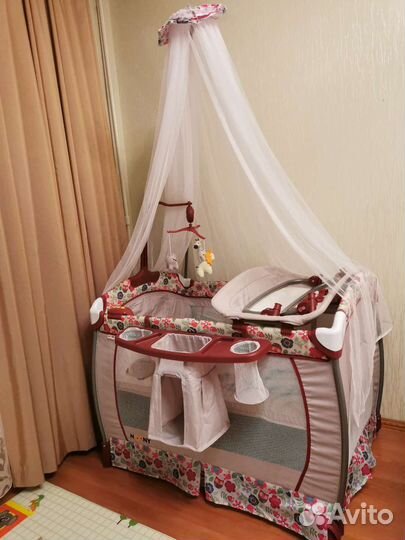 Детская кровать манеж бу