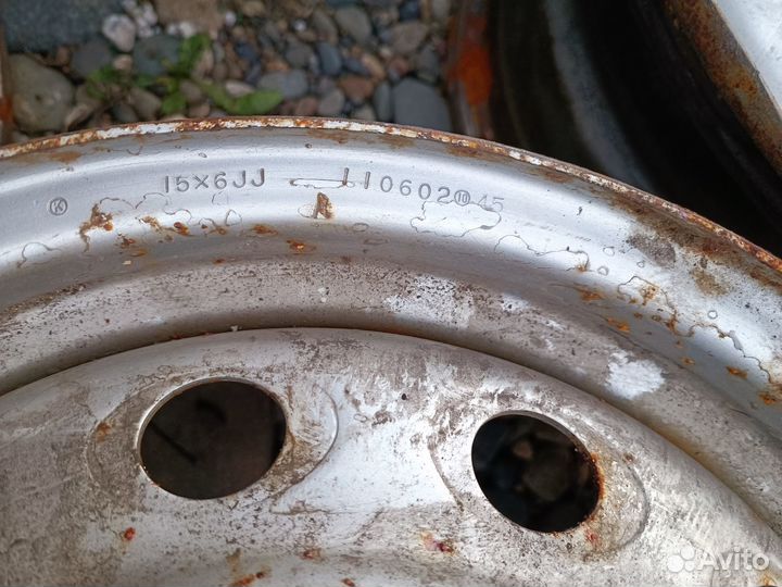 Штампованные диски r15 (4шт.)