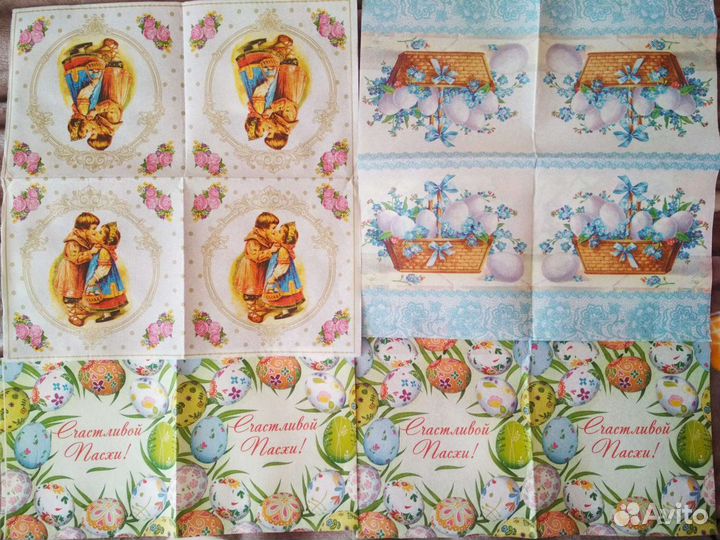 Салфетки для декупажа Пасха