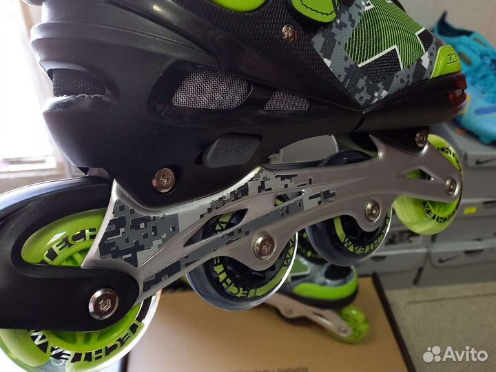 Роликовые коньки tech team 