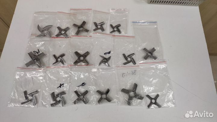 Ножи для мясорубки и другие запчасти