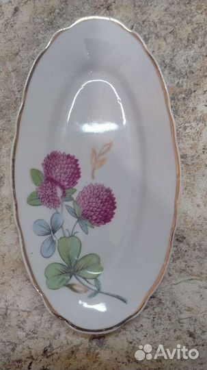 Блюдо овальное(маленькая селедочница) Цена за 2