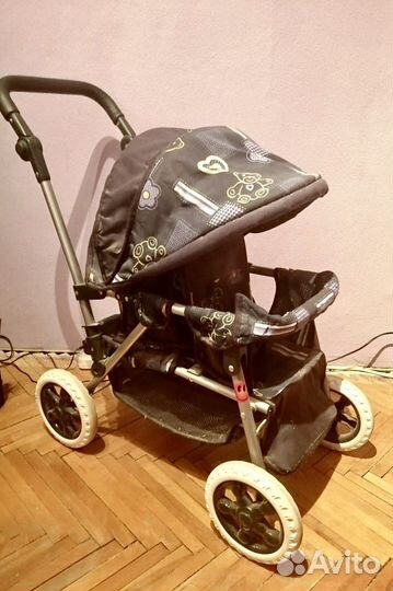 Коляска для кукол прогулочная