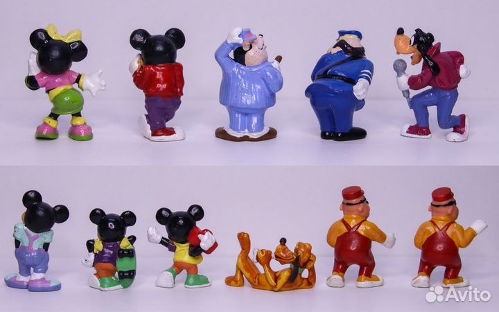 Микки Маус и его друзья 1989 г. Киндер - сюрприз