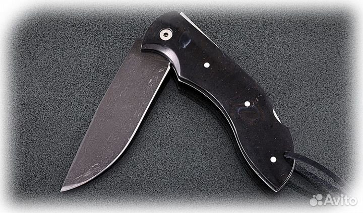 Нож складной Беркут, сталь Х12мф, рукоять накладки