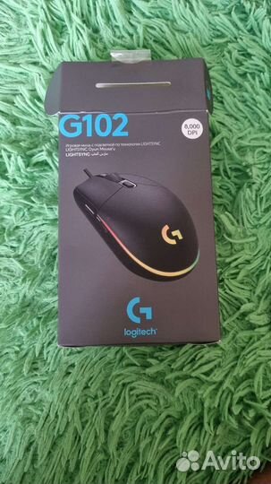 Игровая мышь logitech g102